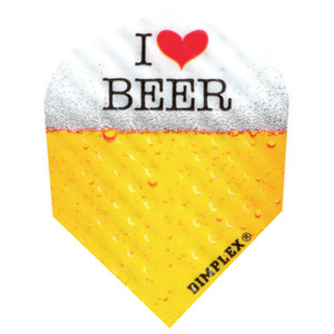 New: Dimplex Flights - I Love Beer - Shape