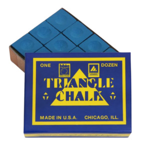 Triangle Chalk Blue - 12pc