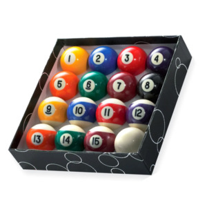 Cue Sport: 2" Pool Balls - Standard