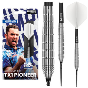 Shopping Darts: Luke Humphries TX1 Pioneer Switch Points - 90% Tungsten Darts