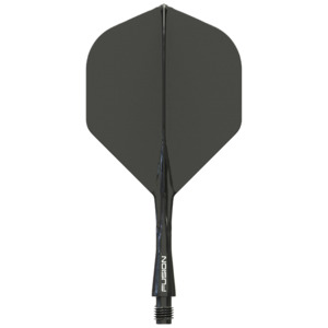 Fusion Flights & Shafts - Black - Standard