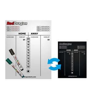 Shopping Darts: Dry Wipe Score Board