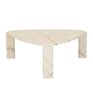 New Collections: Amara Delta Coffee Table Brown Vein