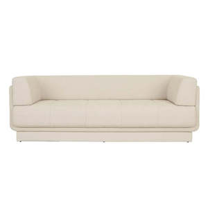 Vittoria Strata Three Seater Sofa Noyack Salt