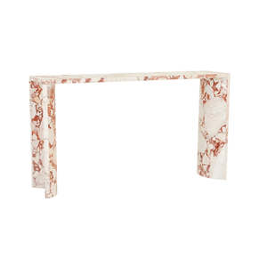Living Room: Verity Console Table Russet Marble