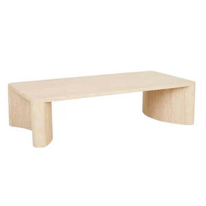 Living Room: Verity Coffee Table Travertine
