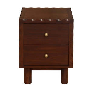 Bedroom: Trove Ondine Bedside Chestnut