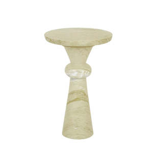 Bedroom: Rufus Indra Side Table Pistachio Marble
