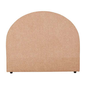 Bedroom: Madrid Arch Bedhead King Peach