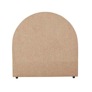 Bedroom: Madrid Arch Bedhead Queen Peach