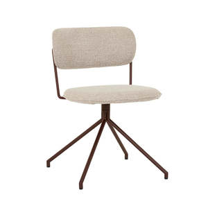 Piccolo Spider Leg Office Chair Chai Boucle
