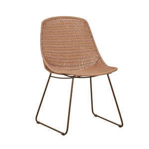 Outdoor: Normandy Sleigh Dining Chair Sunkiss