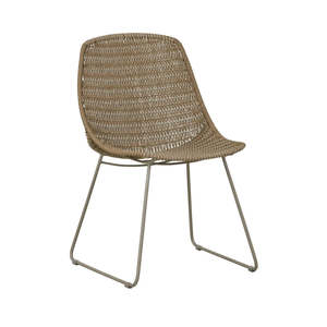Normandy Sleigh Dining Chair Pebble