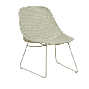 Outdoor: Normandy Sleigh Occasional Chair Misty