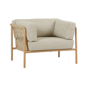 Outdoor: Mauritius Island Sofa Chair Mushroom