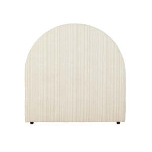 Madrid Arch Bedhead Queen Natural Stripe