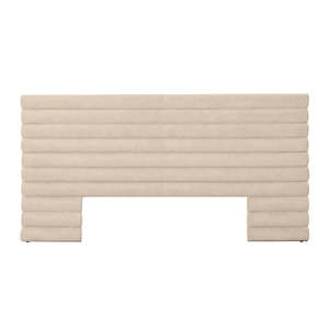 Madrid Tufted Bedhead King Soft Wheat