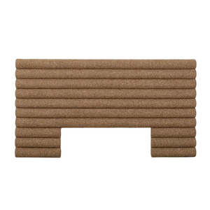Madrid Tufted Bedhead King Toffee Weave