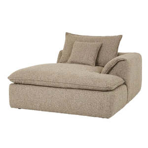 Living Room: Madrid Fold Right Chaise Sofa Mercury Boucle