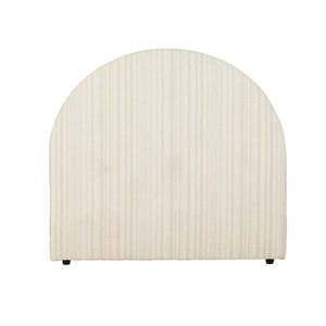 Madrid Arch Bedhead King Natural Stripe