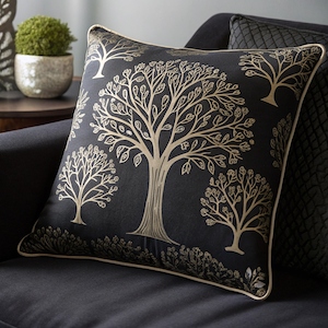 Products: Banyan Black Cushion