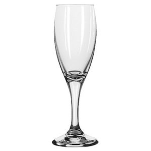 For Hire: Plain Champagne Glass (Hire Price & Pickup Only)
