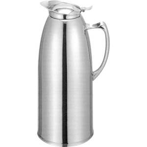 Tea Coffee: Insulated Stainless Steel Hot water serving pot - 1 Ltr (Hire Price & Pickup Only)