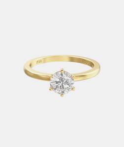 Rings: Classic 6 Claw Diamond Solitaire