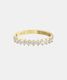 Trish Peng Half Hoop Diamond Eternity Band