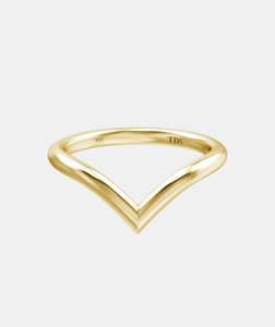 The Porter Chevron Wedding Band