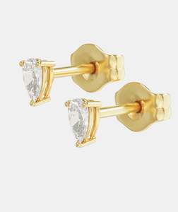 Mini Claw-Set Diamond Studs