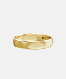 Rings: Classic Plain TDS3 Quarter Rounded Wedding Band