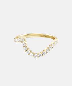 The River Wave Wedding Band