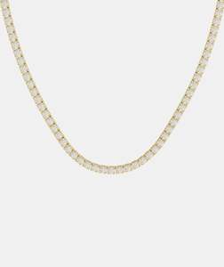 Necklaces: Classic Box Set Diamond Tennis Necklace