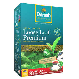 Dilmah Premium Ceylon Teas: Premium 100% Pure Ceylon 250g Loose Leaf Tea