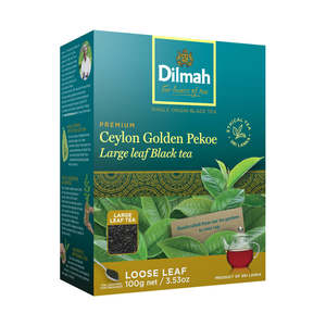Premium Ceylon Golden Pekoe 100g Large Loose Leaf Tea INN