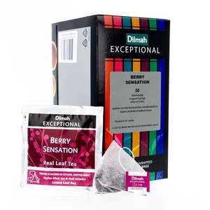 Dilmah Exceptionals Teas: Exceptional Berry Sensation Black Tea 50 Enveloped Teabags