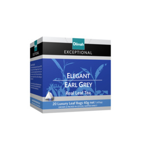EXCEPTIONAL Elegant Earl Grey 20 Pyramid Tea Bags
