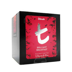 T Series Designer Gourmet Teas: t-Series Box Refill Brilliant Breakfast 125g Loose Leaf Tea