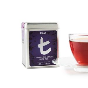 T Series Designer Gourmet Teas: t-Series Tin Ceylon Cinnamon Spice 100g Loose Leaf Tea