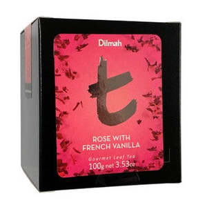 T Series Designer Gourmet Teas: t-Series Rose Vanilla Leaf Tea 100g Refill t-Series