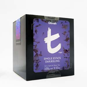 T Series Designer Gourmet Teas: t-Series Box Refill Single Estate Darjeeling 100g Loose Leaf