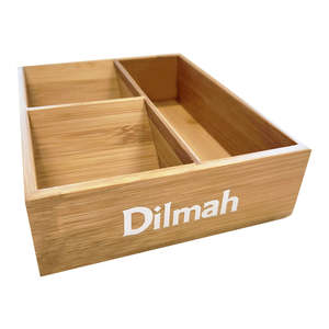 Presenters: Dilmah Standard Open Presenter - 2 Slots with Milk & Sugar Slots