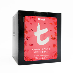 t-Series Box Refill Natural Rosehip with Hibiscus 90g Loose Leaf Tea