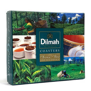 Pos Dilmah Table Coasters ( 6 Per Pack)