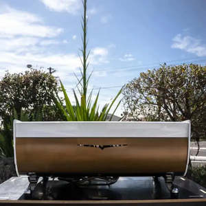 Stunning Custom Copper / White Black Eagle Vol Coffee Machine