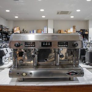 Wega: Pre Loved Tall Cup Wega Polaris Commercial Coffee Machine In Chrome