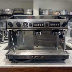 Expobar: Pre Owned 2 Group 15 Amp Expobar Megacrem Commercial Coffee Machine
