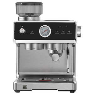 Kenmore Elite Auto-Tamping Espresso Machine With Grinder Stainless Steel