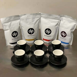 Di Pacci Value Packs: Dipacci Coffee Co. Dipacci Coffee Sample Pack with Free Mug Set